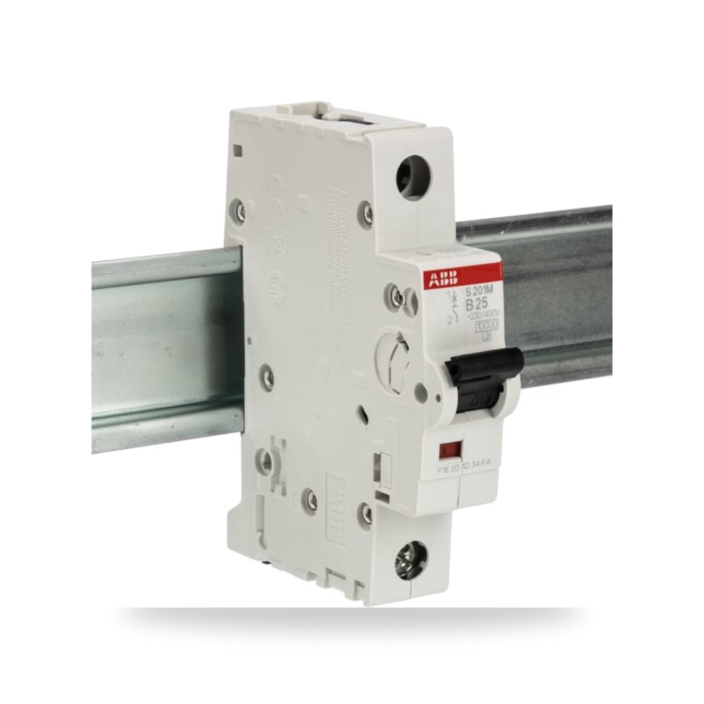 قاطع تيار أوتوماتيكي MCB أحادي 25A منحنى B ريمكو للتوريدات الصناعية (Reemco Industrial)