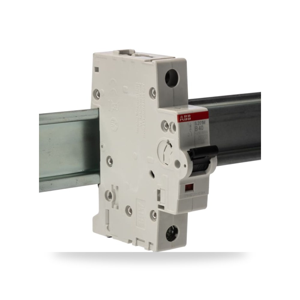 قاطع تيار أوتوماتيكي MCB أحادي 40A منحنى B ريمكو للتوريدات الصناعية (Reemco Industrial) موديل