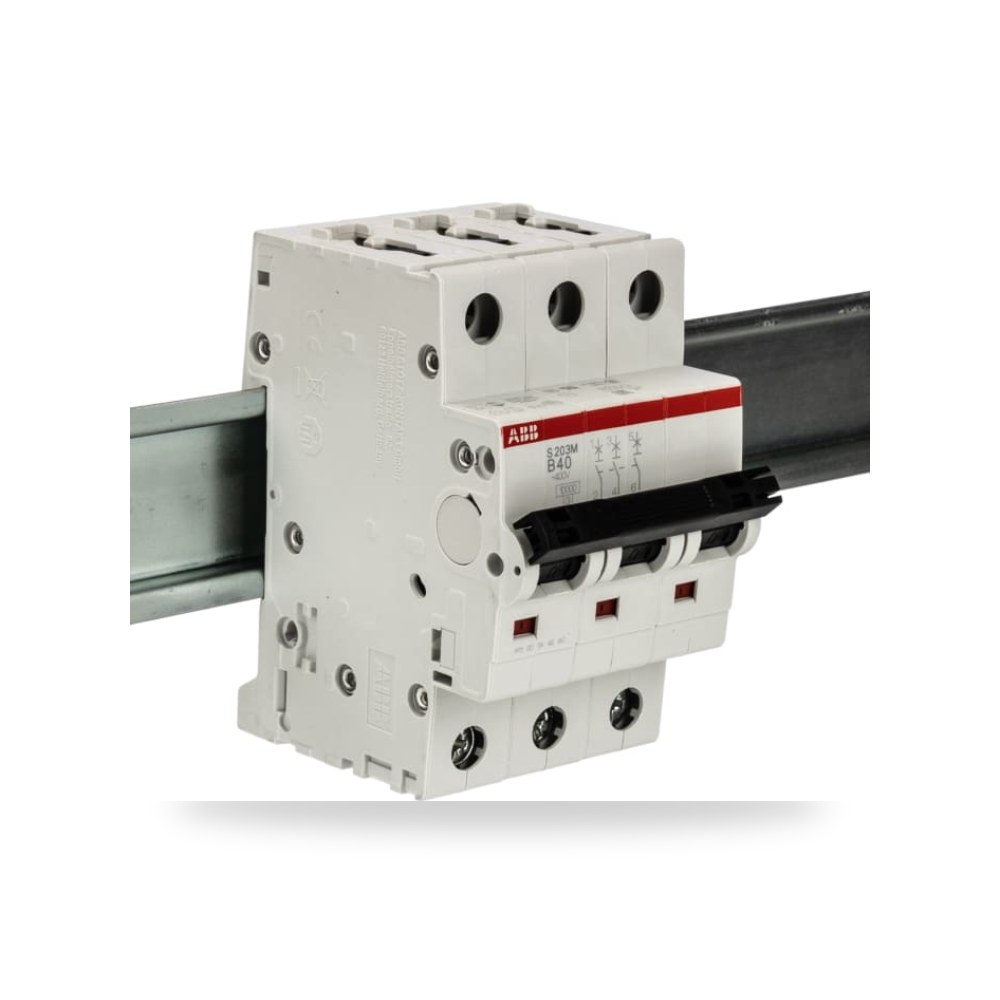 قاطع تيار أوتوماتيكي MCB S200M ثلاثي 40A ريمكو للتوريدات الصناعية (Reemco Industrial) موديل