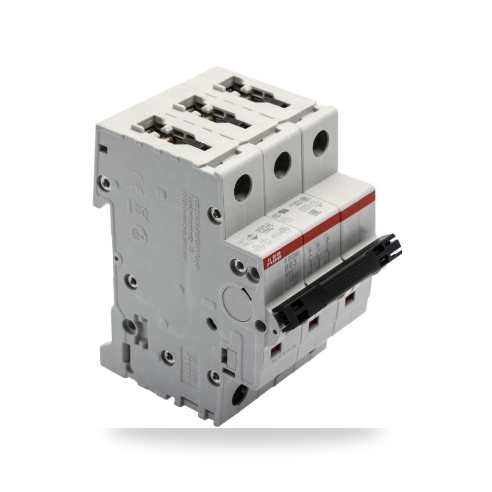 قاطع تيار أوتوماتيكي MCB S200M ثلاثي 63A ريمكو للتوريدات الصناعية (Reemco Industrial) موديل