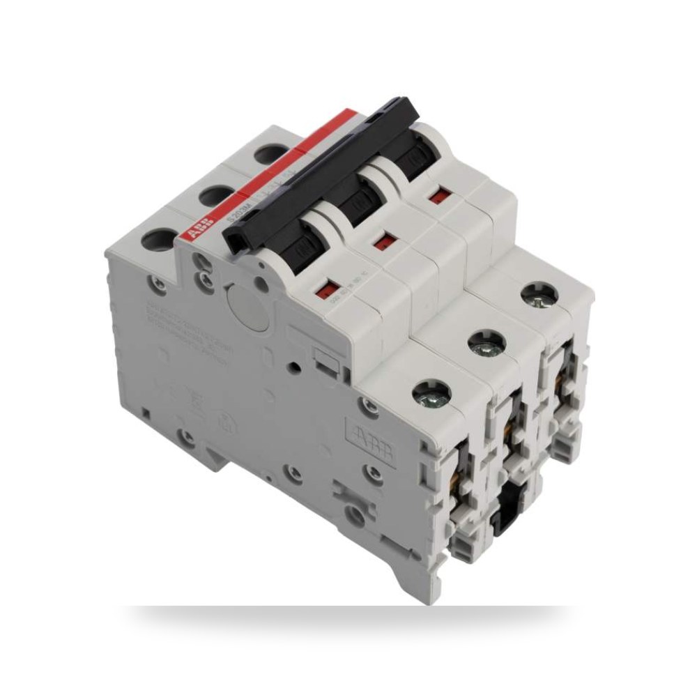 قاطع تيار أوتوماتيكي MCB S200M ثلاثي 25A ريمكو للتوريدات الصناعية (Reemco Industrial)