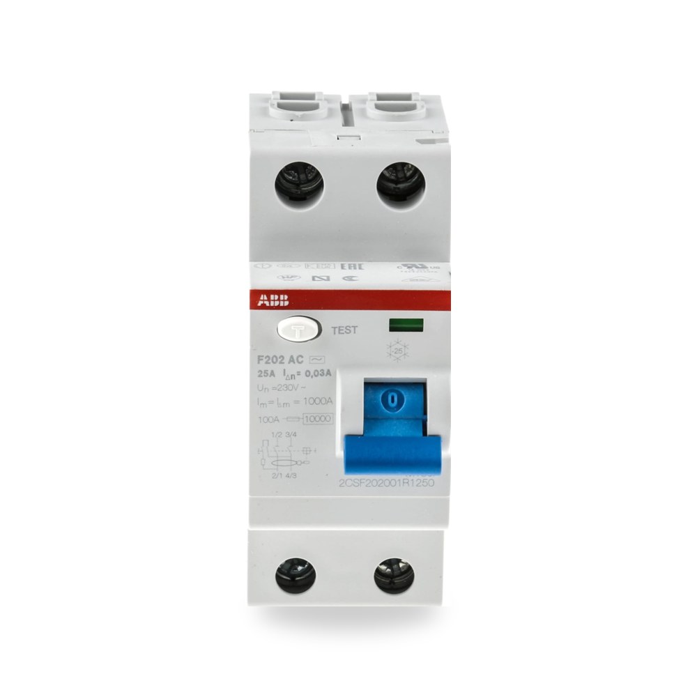 قاطع تيار أوتوماتيكي MCB ثنائي 25A معتمد ريمكو للتوريدات الصناعية (Reemco Industrial) موديل
