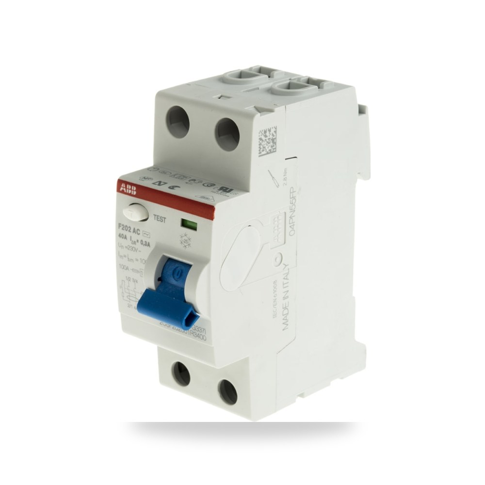 قاطع تيار أوتوماتيكي MCB ثنائي 40A طراز مميز ريمكو للتوريدات الصناعية (Reemco Industrial)