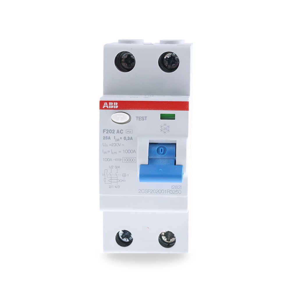 قاطع تيار أوتوماتيكي MCB ثنائي 25A طراز مميز ريمكو للتوريدات الصناعية (Reemco Industrial)