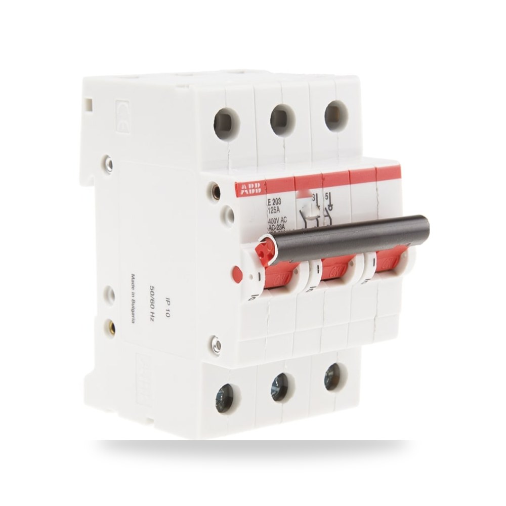 قاطع تيار أوتوماتيكي MCB ثلاثي 125A للمنشآت ريمكو للتوريدات الصناعية (Reemco Industrial)