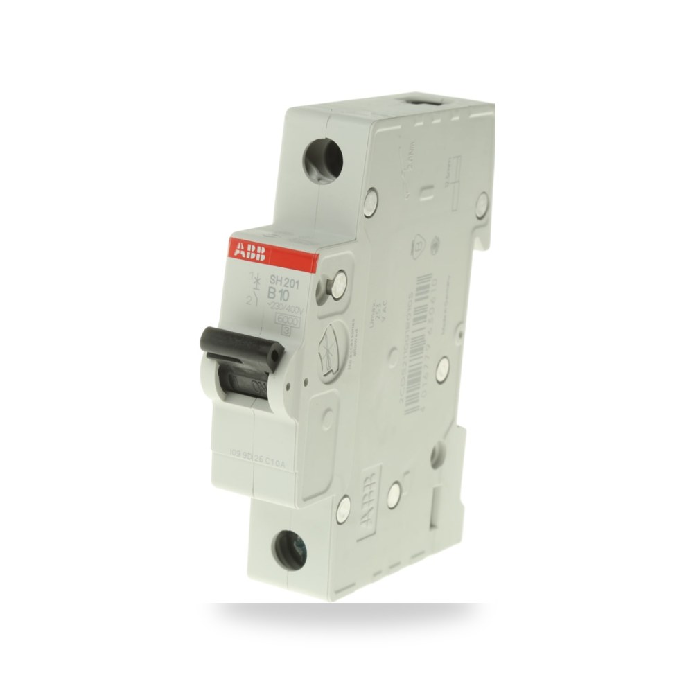 قاطع تيار أوتوماتيكي MCB أحادي 10A منحنى طراز ريمكو للتوريدات الصناعية (Reemco Industrial)