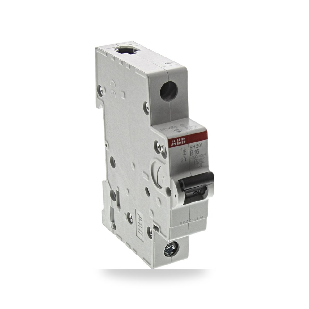قاطع تيار أوتوماتيكي MCB أحادي 16A منحنى B ريمكو للتوريدات الصناعية (Reemco Industrial)