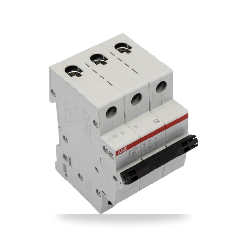 قاطع تيار أوتوماتيكي MCB ثلاثي 40A منحنى B ريمكو للتوريدات الصناعية (Reemco Industrial)