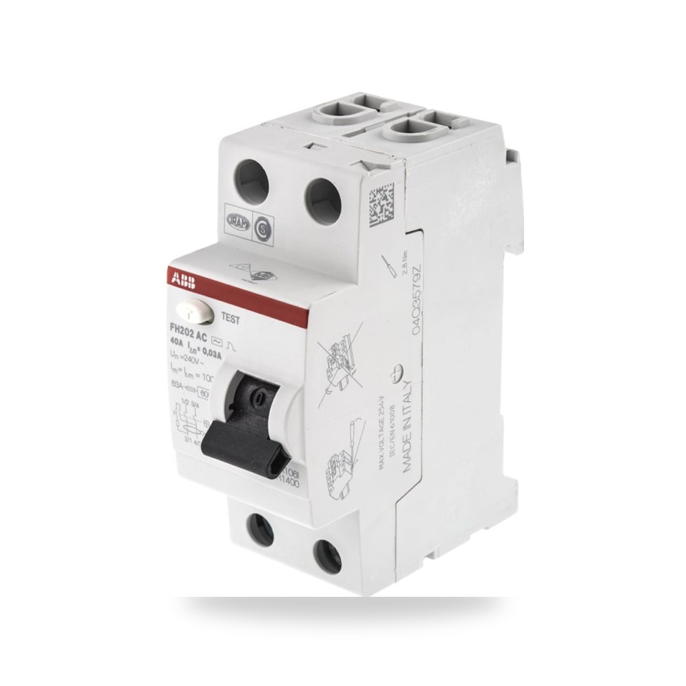 قاطع تيار أوتوماتيكي MCB ثنائي 40A طراز A RS ريمكو للتوريدات الصناعية (Reemco Industrial)