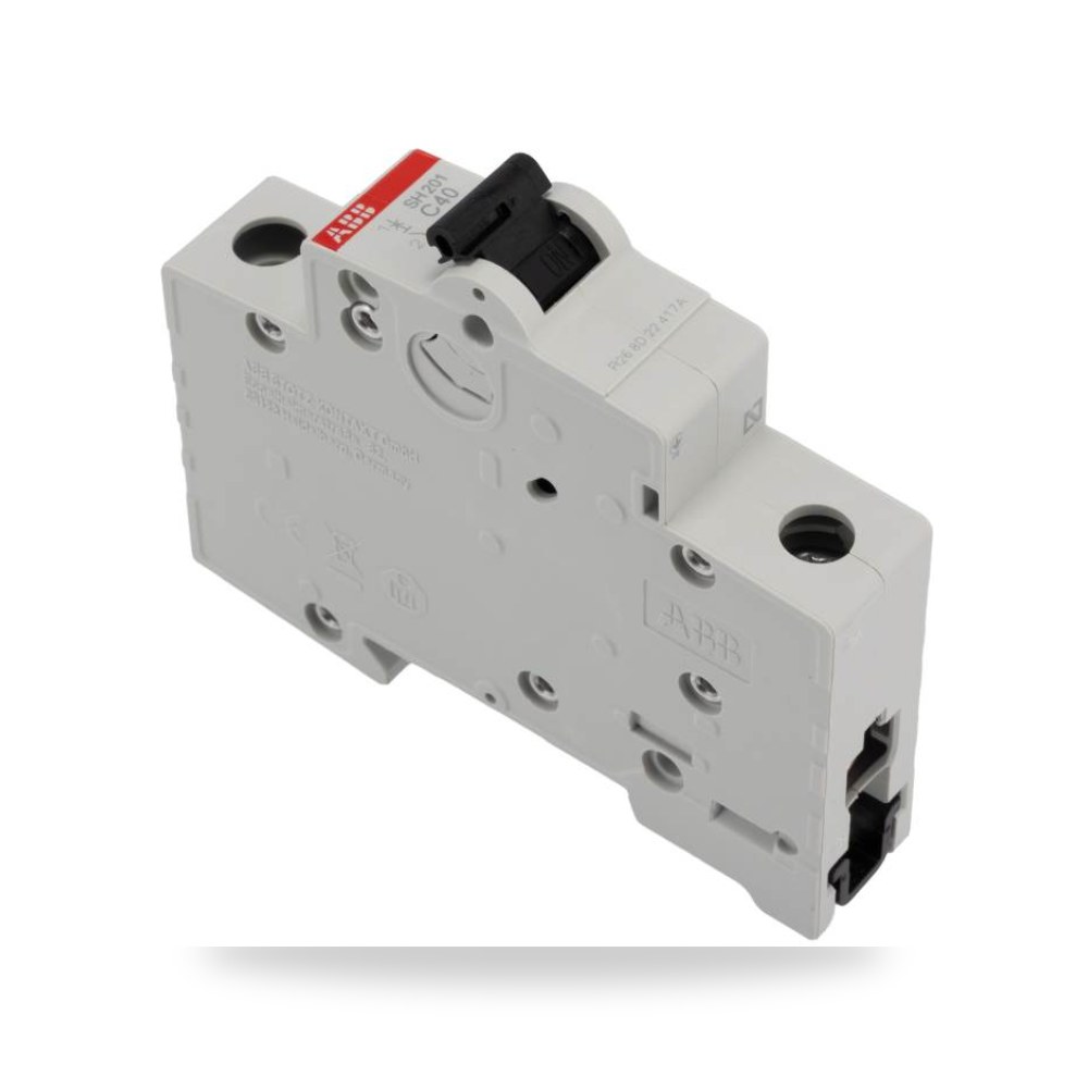 قاطع تيار أوتوماتيكي MCB أحادي 40A منحنى طراز ريمكو للتوريدات الصناعية (Reemco Industrial)