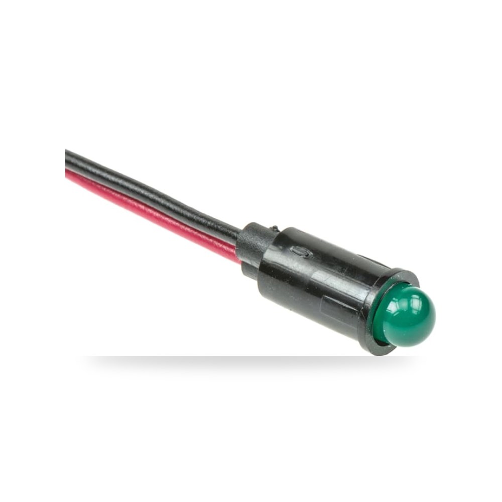 لمبة بيان وإشارة لوحات 5V DC أخضر صناعي RS ريمكو للتوريدات الصناعية (Reemco Industrial)