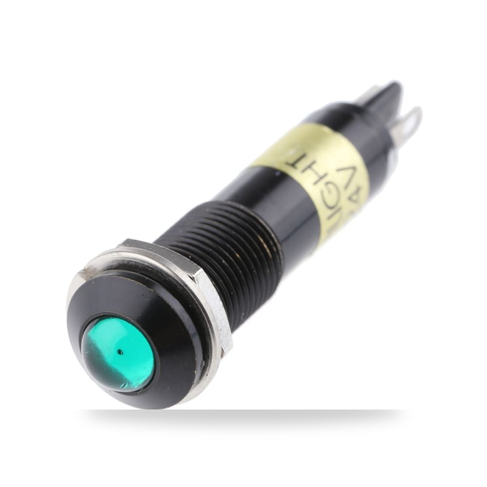 لمبة بيان وإشارة لوحات 24V DC أخضر 9 مم صناعي ريمكو للتوريدات الصناعية (Reemco Industrial)