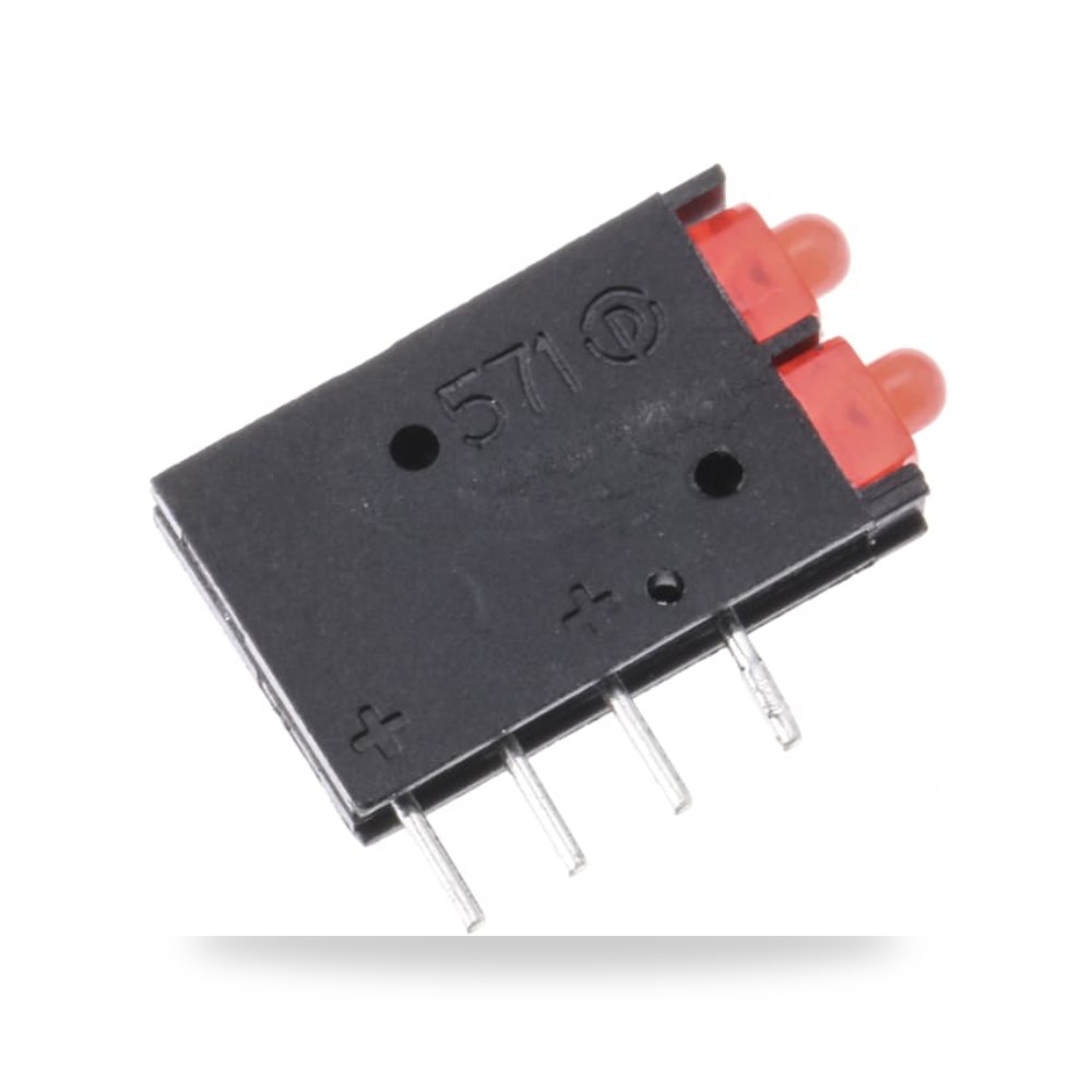 لمبة بيان وإشارة لوحات 2 V أحمر 5 صناعي RS ريمكو للتوريدات الصناعية (Reemco Industrial)