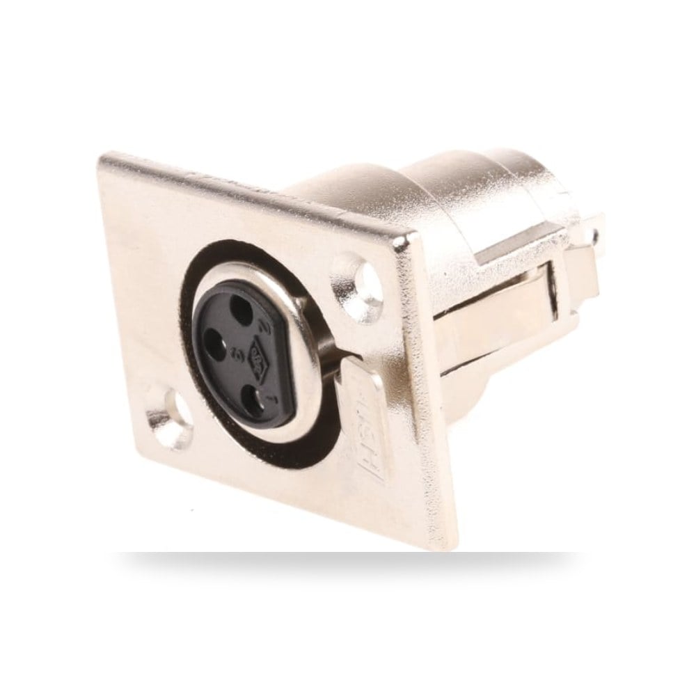 موصل إشارات وفيش XLR صوتي صناعي معتمد طراز D ريمكو للتوريدات الصناعية (Reemco Industrial)