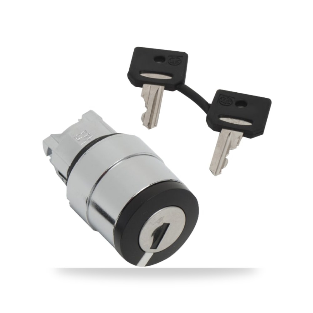 رأس مفتاح تشغيل بمفتاح أمان للوحات 22 مم طراز ريمكو للتوريدات الصناعية (Reemco Industrial)