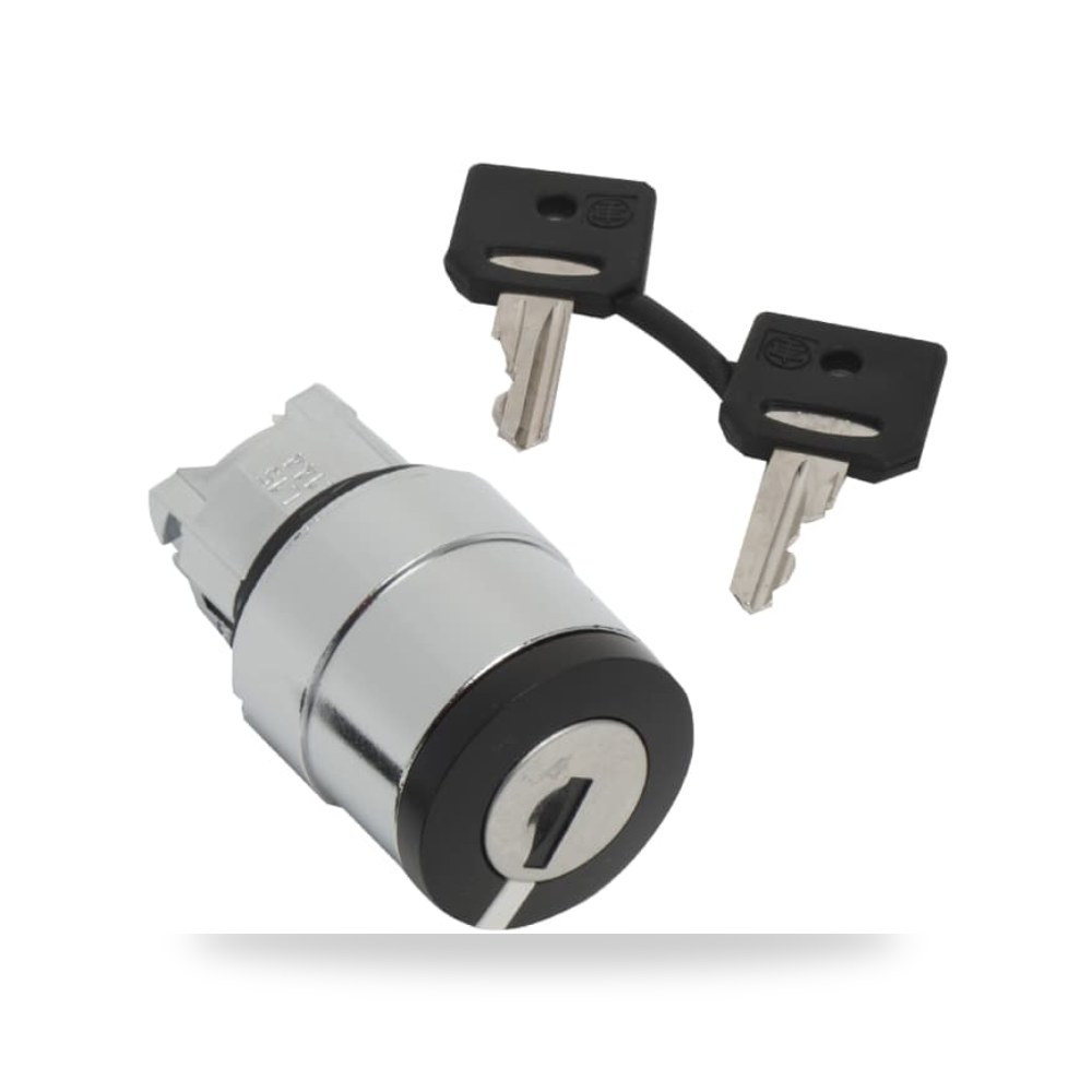 رأس مفتاح تشغيل بمفتاح أمان للوحات 22 مم طراز ريمكو للتوريدات الصناعية (Reemco Industrial)