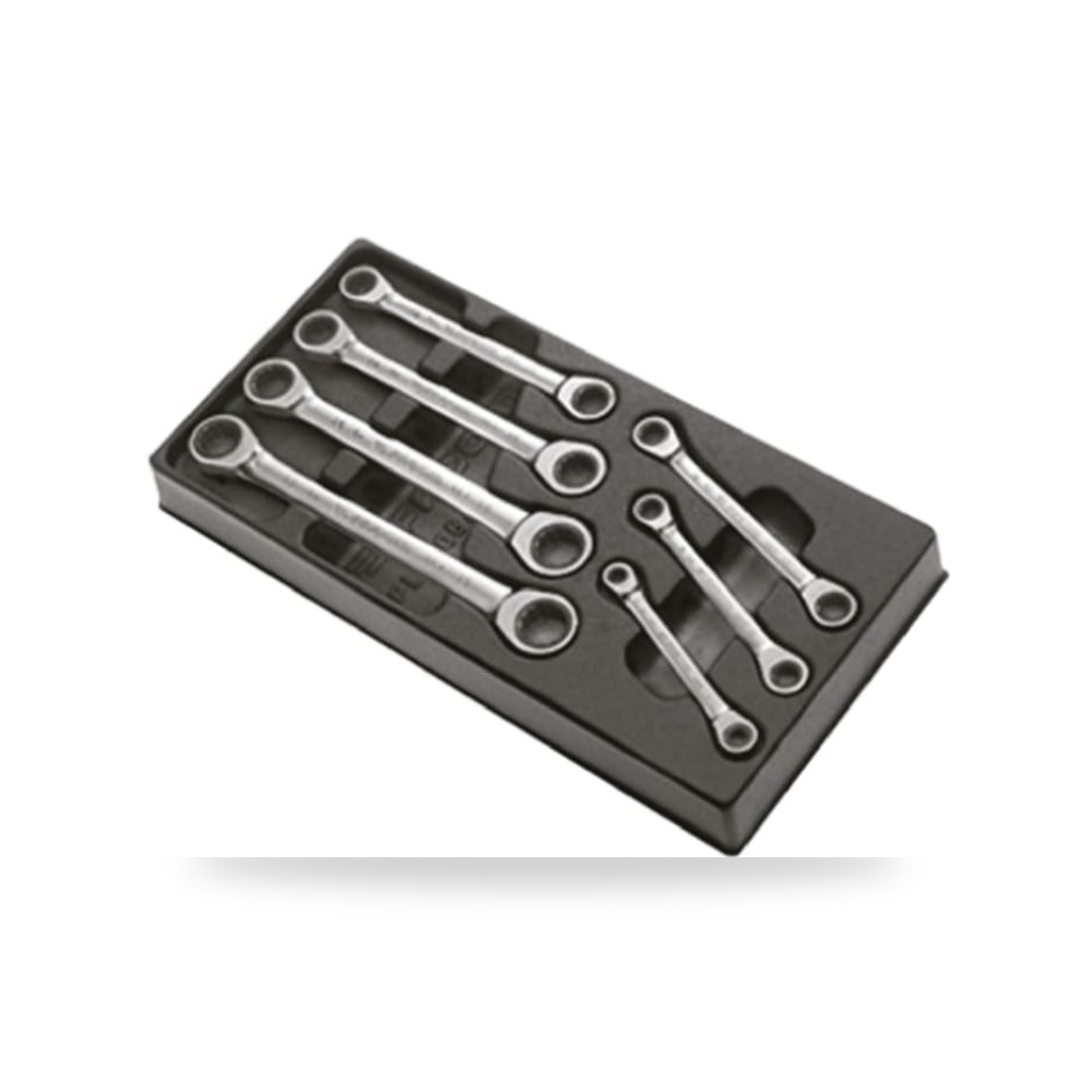 طقم مفاتيح ربط يدوية صلب متكامل للورش 19 طراز ريمكو للتوريدات الصناعية (Reemco Industrial)