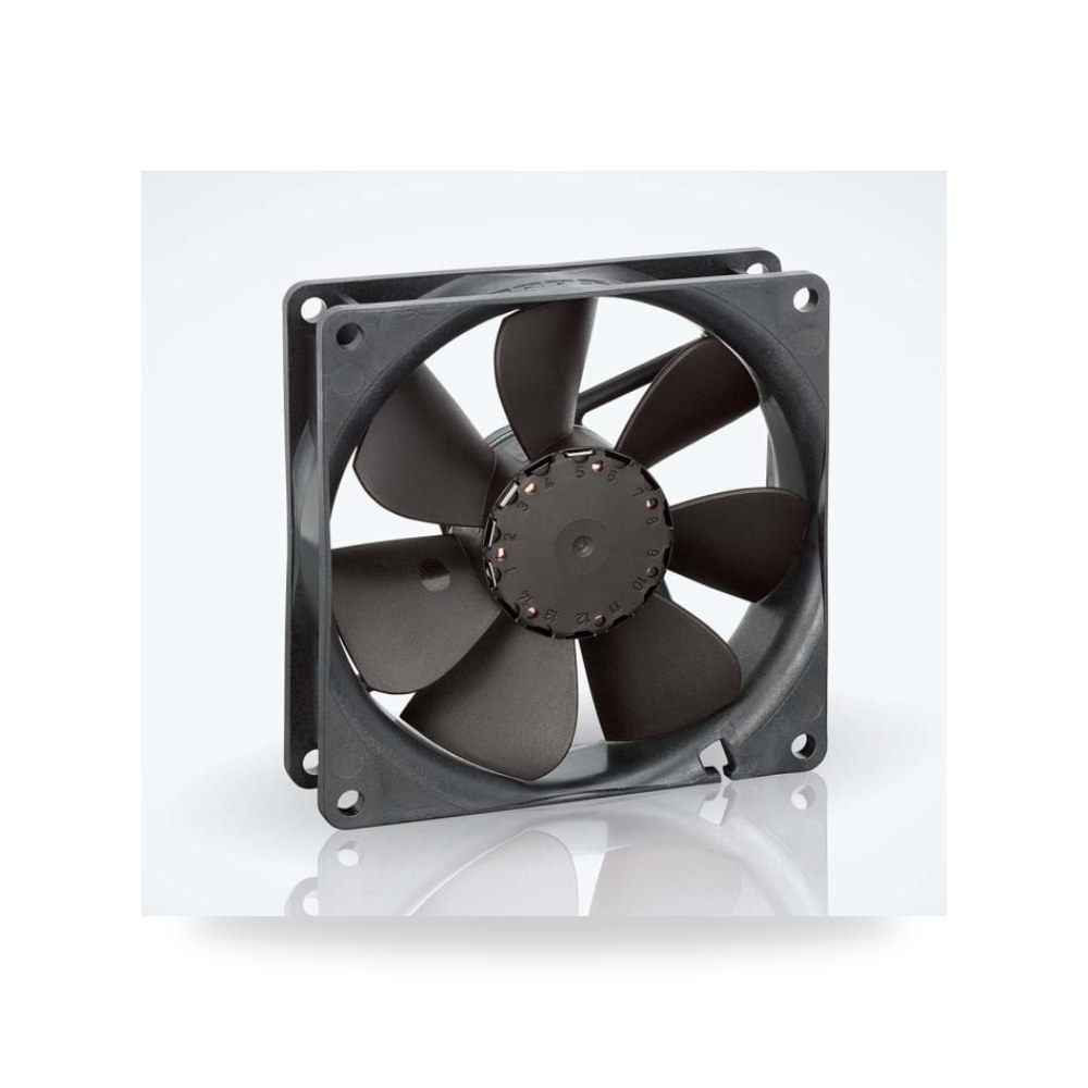 مروحة تبريد محورية للكبائن 12V DC 92 طراز F ريمكو للتوريدات الصناعية (Reemco Industrial)