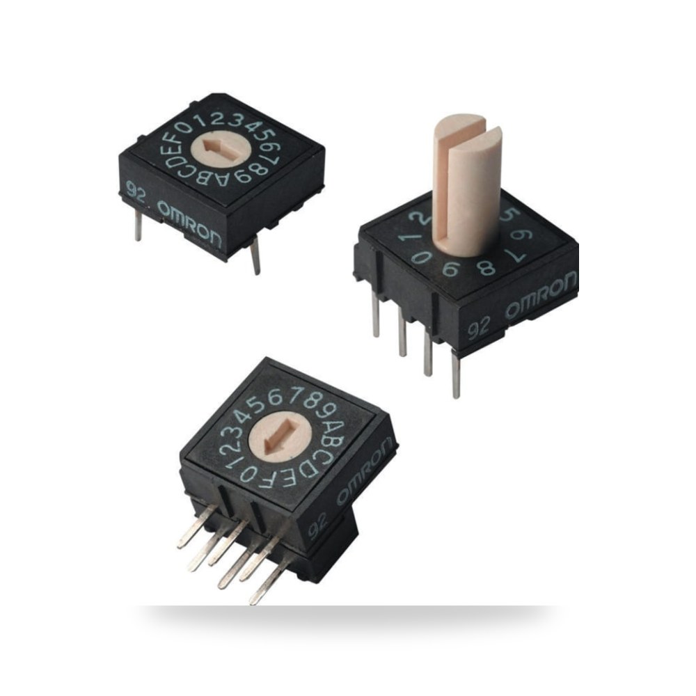 مفتاح ترميز دوار DIP سويتش طراز B صناعي RS ريمكو للتوريدات الصناعية (Reemco Industrial)