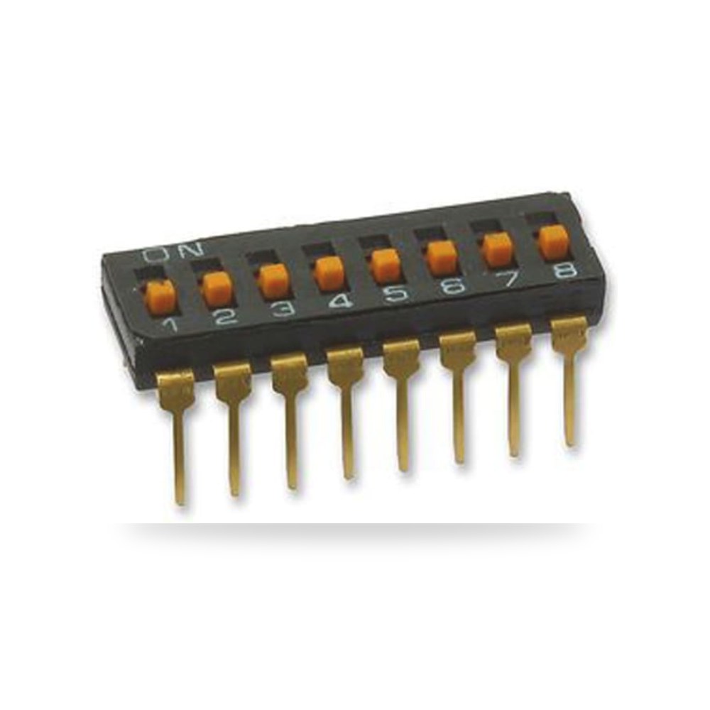مفتاح ترميز دوار DIP سويتش طراز D شاق RS PRO ريمكو للتوريدات الصناعية (Reemco Industrial)
