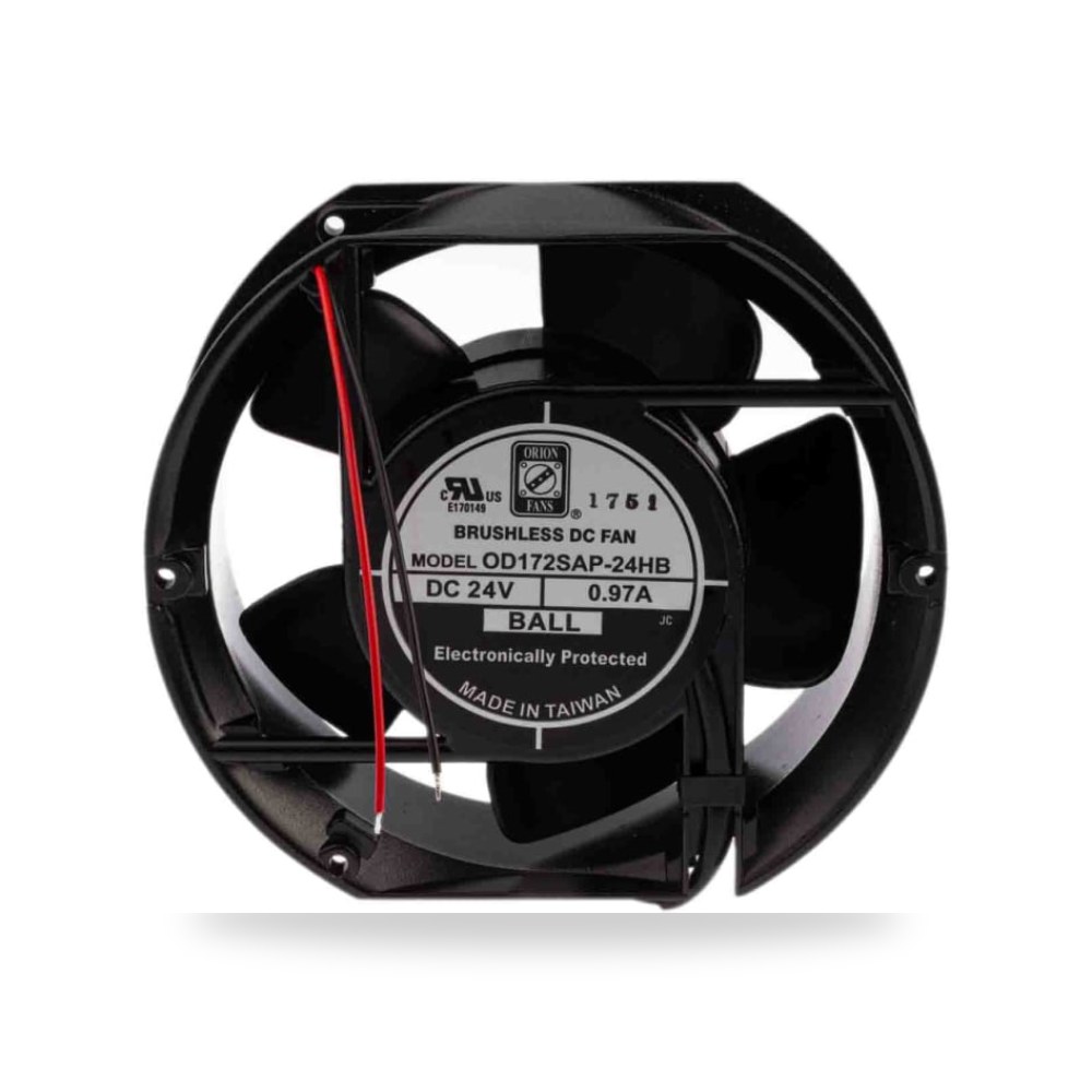 مروحة تبريد محورية للكبائن 24V DC 172 طراز B ريمكو للتوريدات الصناعية (Reemco Industrial)