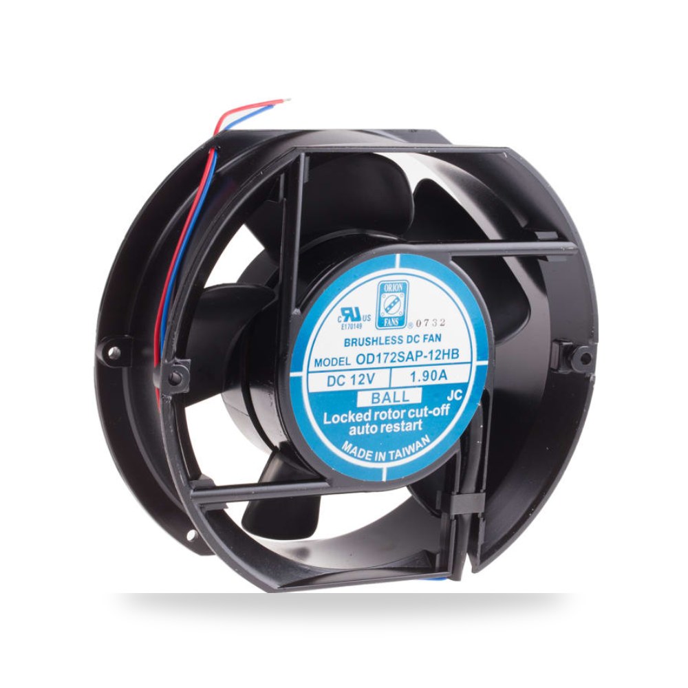 مروحة تبريد محورية للكبائن 12V DC 172 مم RS ريمكو للتوريدات الصناعية (Reemco Industrial)
