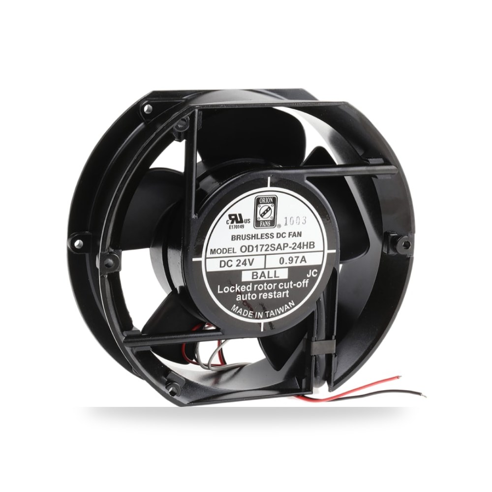 مروحة تبريد محورية للكبائن 24V DC 172 طراز C ريمكو للتوريدات الصناعية (Reemco Industrial)