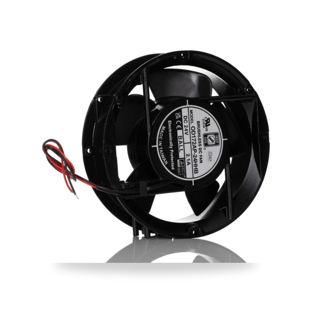 مروحة تبريد محورية للكبائن 24V DC 172 طراز D ريمكو للتوريدات الصناعية (Reemco Industrial)