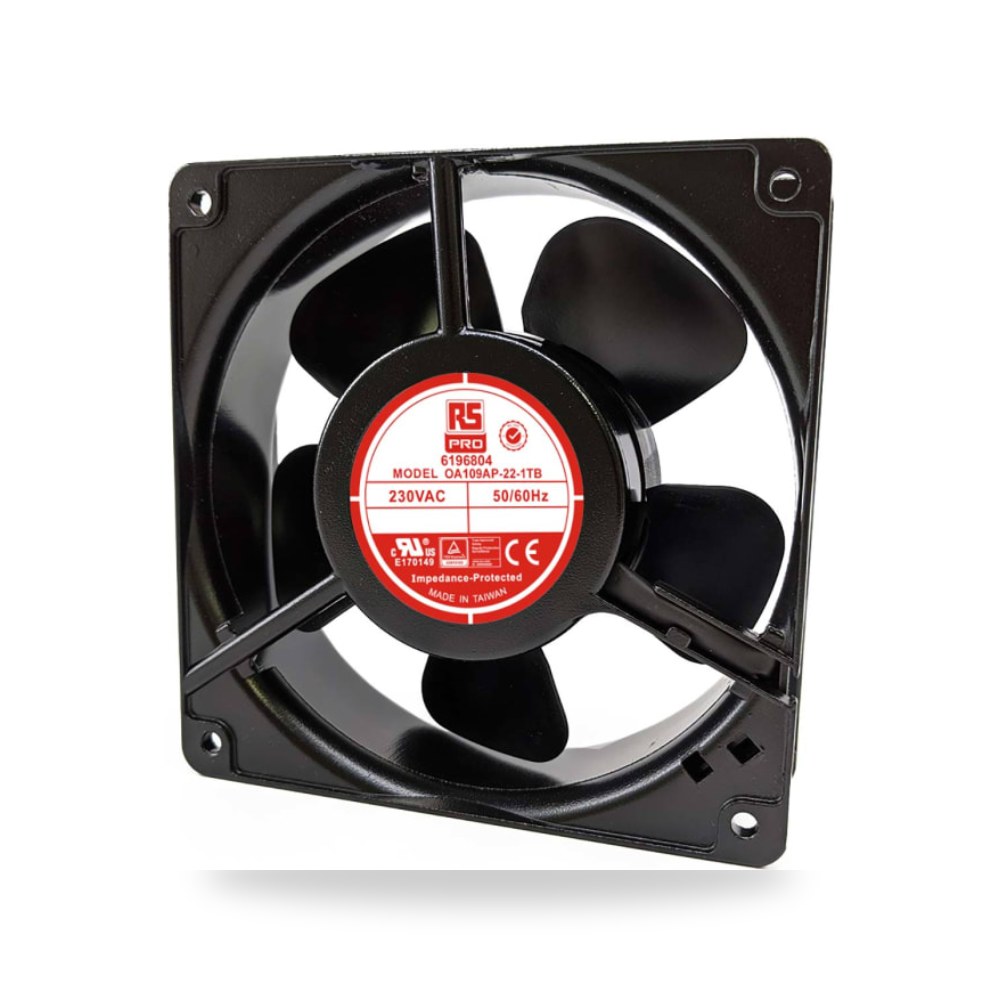 مروحة تبريد محورية للكبائن 230V AC مقاس أداء ريمكو للتوريدات الصناعية (Reemco Industrial)