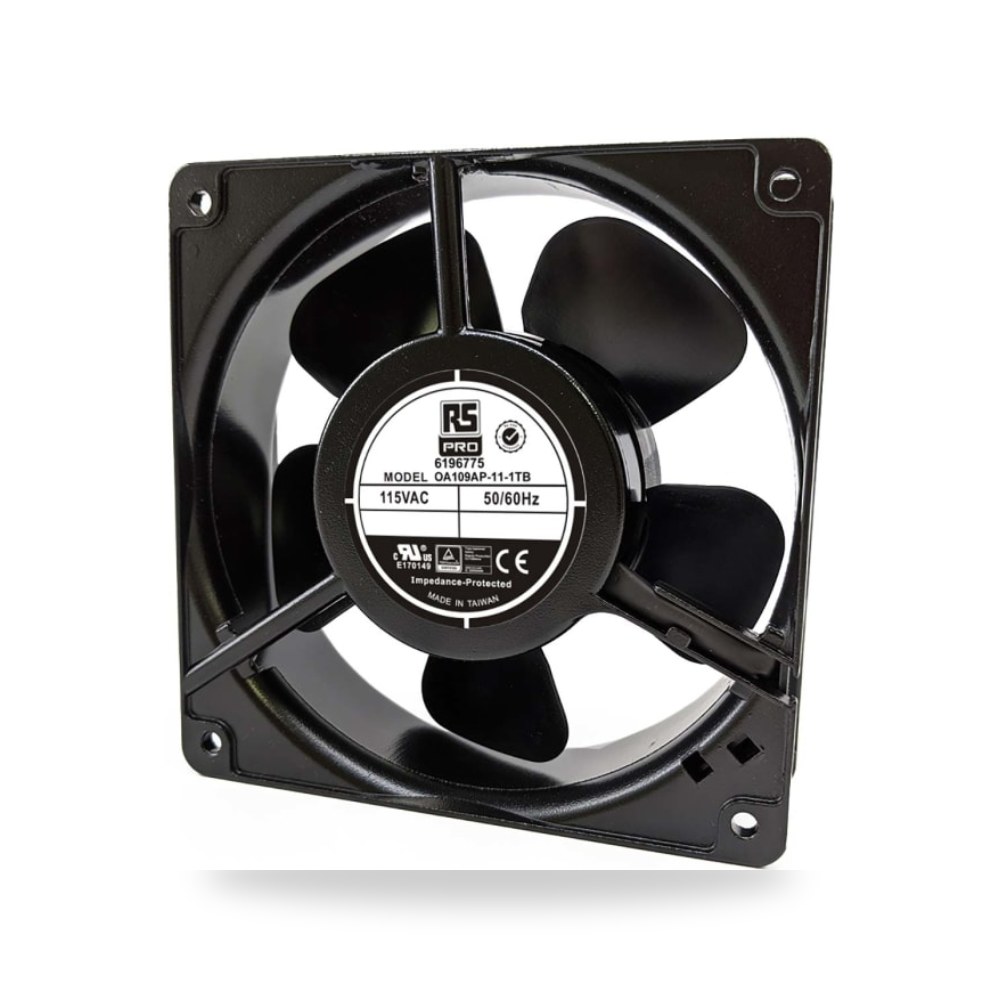 مروحة تبريد محورية للكبائن 115V AC مقاس نسخة ريمكو للتوريدات الصناعية (Reemco Industrial)