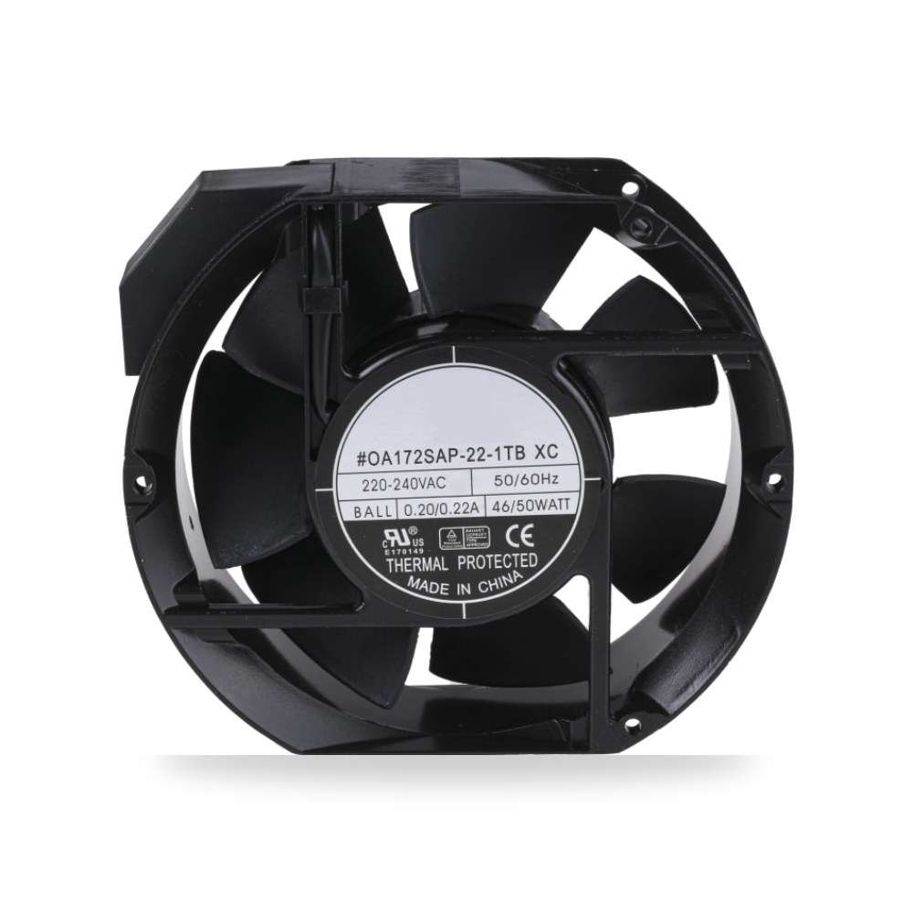 مروحة تبريد محورية للكبائن 230V AC مقاس لوحات ريمكو للتوريدات الصناعية (Reemco Industrial)