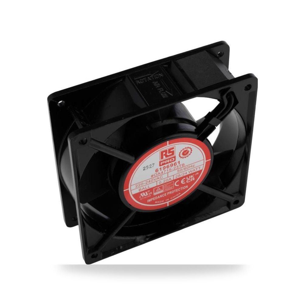 مروحة تبريد محورية للكبائن 230V AC لوحات تحكم ريمكو للتوريدات الصناعية (Reemco Industrial)