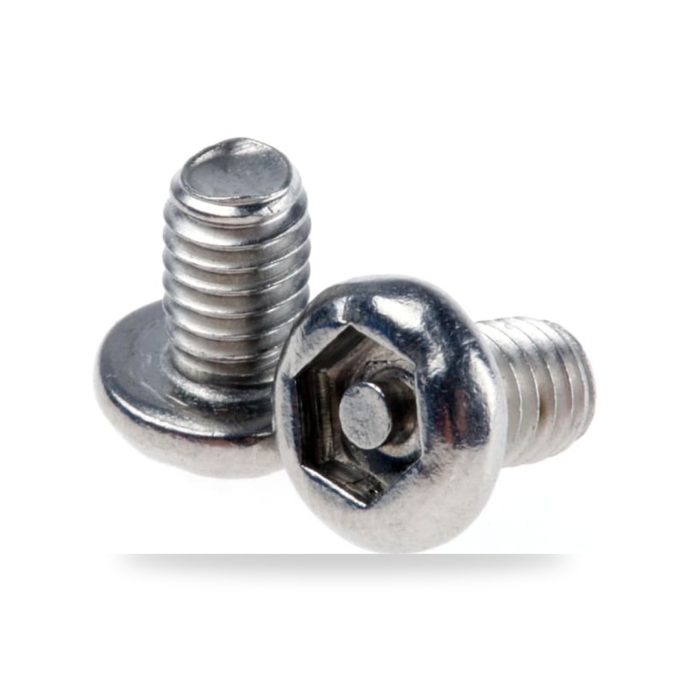 مسمار برغي صلب مسدس M4 × 6 صناعي معتمد فئة ريمكو للتوريدات الصناعية (Reemco Industrial)
