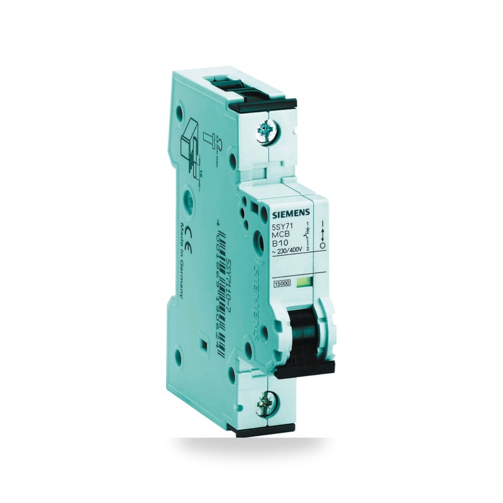 قاطع تيار أوتوماتيكي MCB أحادي 10A منحنى B ريمكو للتوريدات الصناعية (Reemco Industrial)