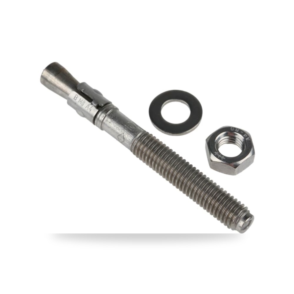 مسمار صلب مسدس سداسي M8 × 75 مجلفن صناعي RS ريمكو للتوريدات الصناعية (Reemco Industrial)
