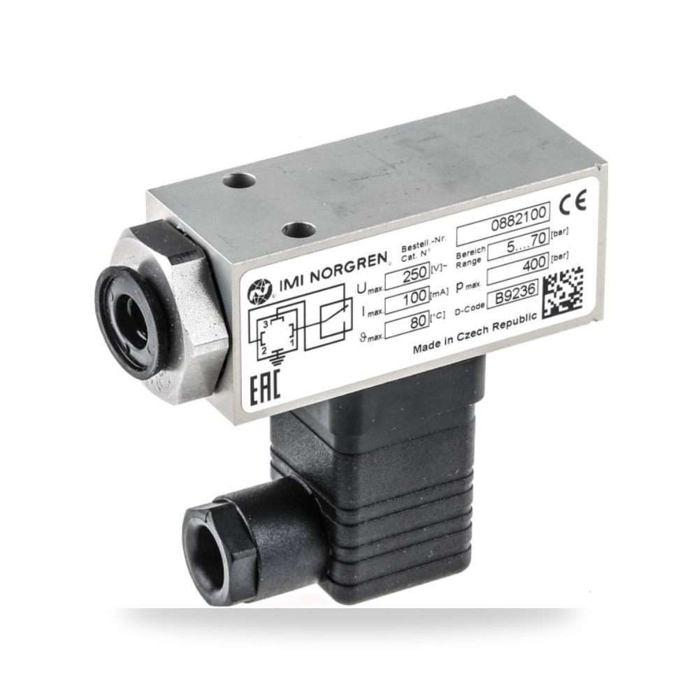مفتاح تفريغ وضغط هواء معتمد للماكينات RS PRO ريمكو للتوريدات الصناعية (Reemco Industrial)