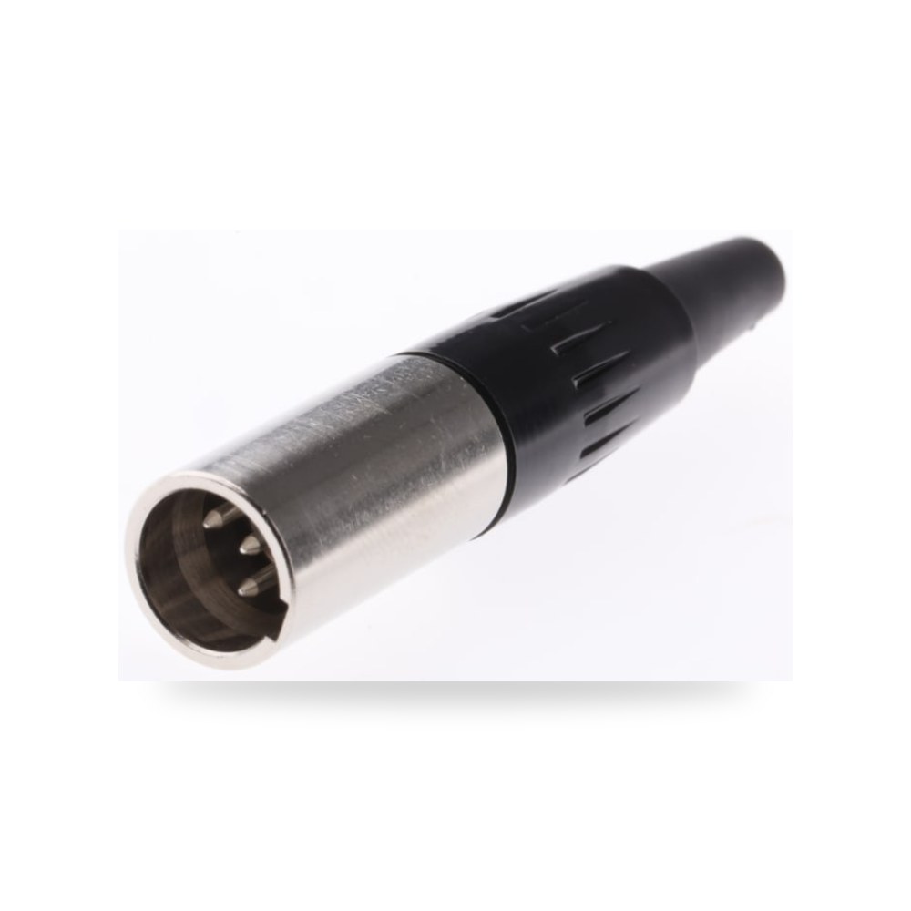 موصل إشارات وفيش XLR صوتي طراز D RS PRO ريمكو للتوريدات الصناعية (Reemco Industrial) موديل