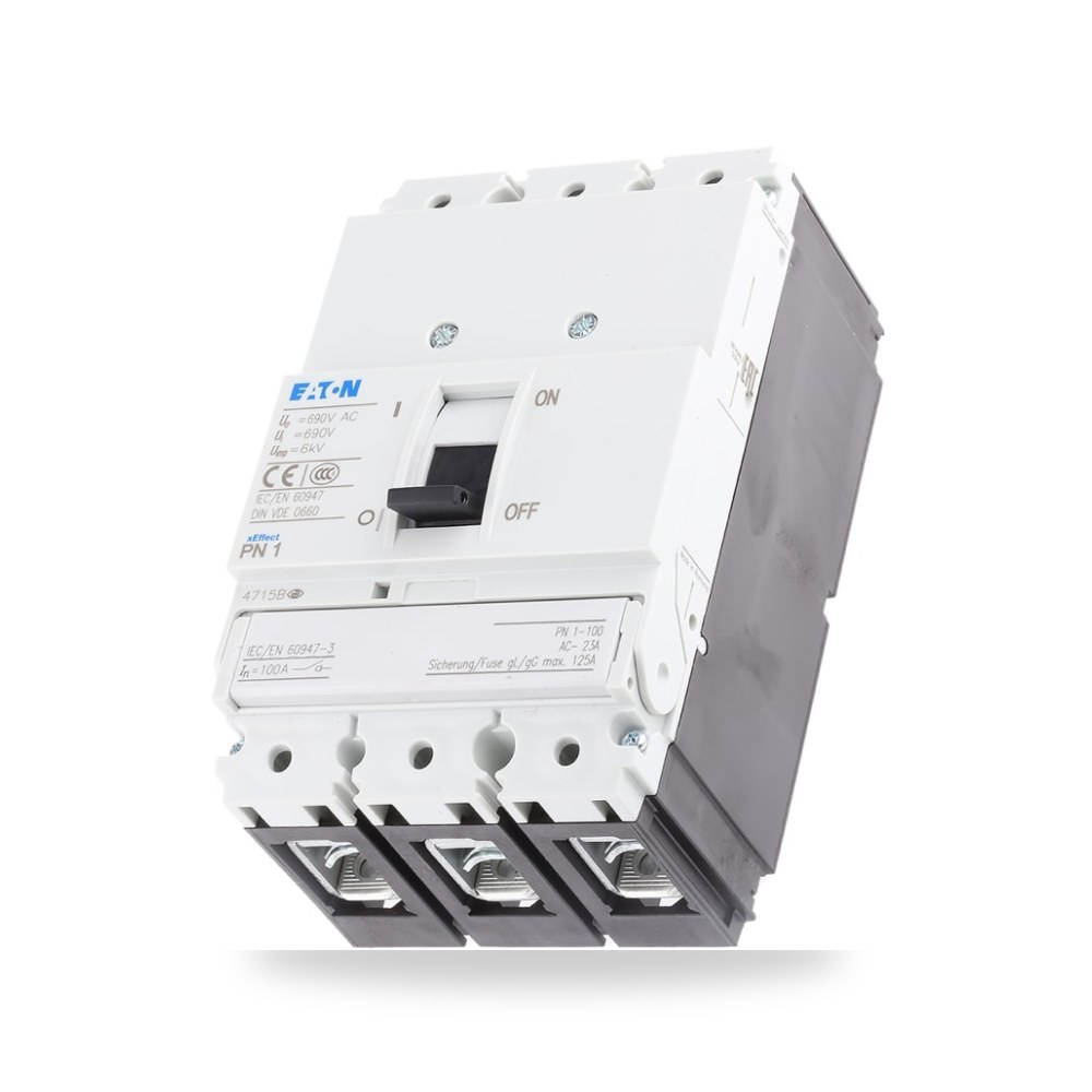 قاطع تيار أوتوماتيكي MCB أحادي 100A فئة شاقة ريمكو للتوريدات الصناعية (Reemco Industrial)