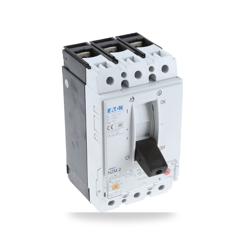 قاطع تيار أوتوماتيكي MCB ثلاثي 200A معتمد ريمكو للتوريدات الصناعية (Reemco Industrial)
