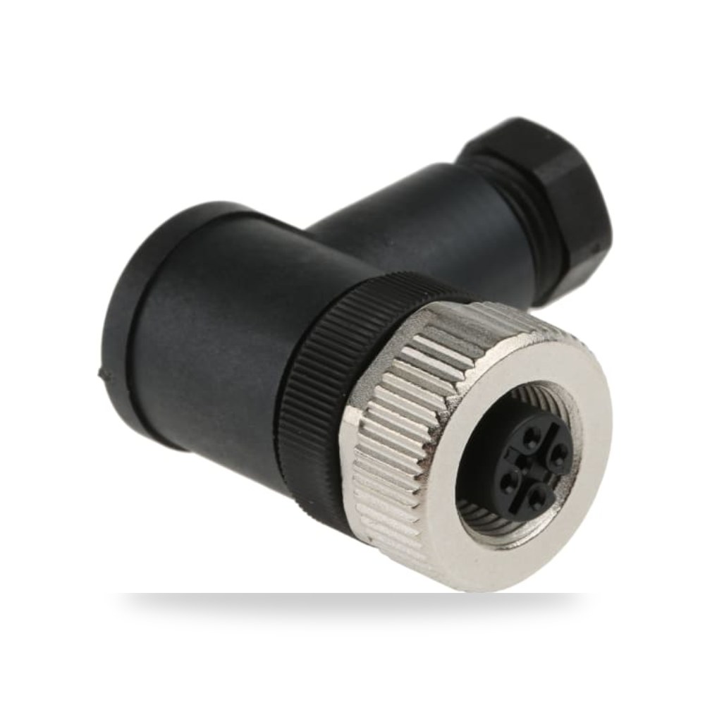 موصل دائري صناعي M12 4 أطراف كابل تصميم صناعي ريمكو للتوريدات الصناعية (Reemco Industrial)