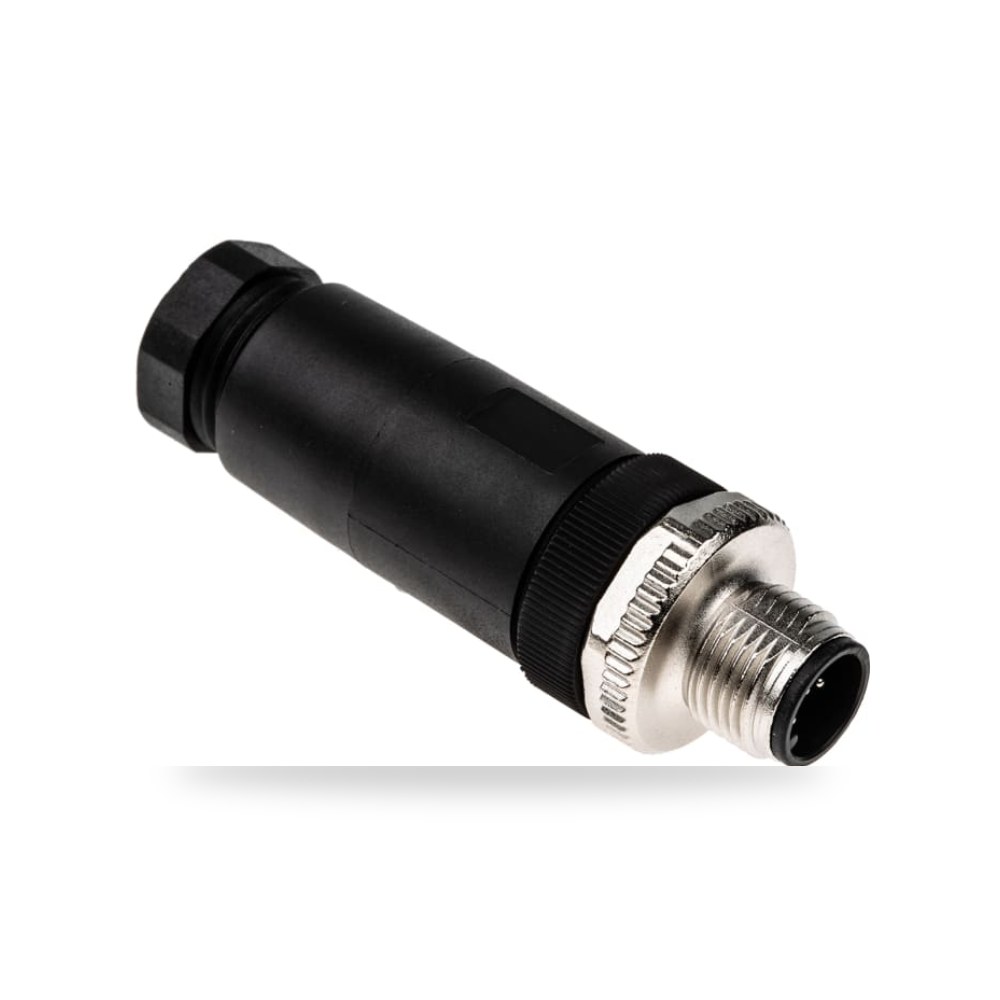 موصل دائري صناعي معتمد M12 5 أطراف طراز H RS ريمكو للتوريدات الصناعية (Reemco Industrial)