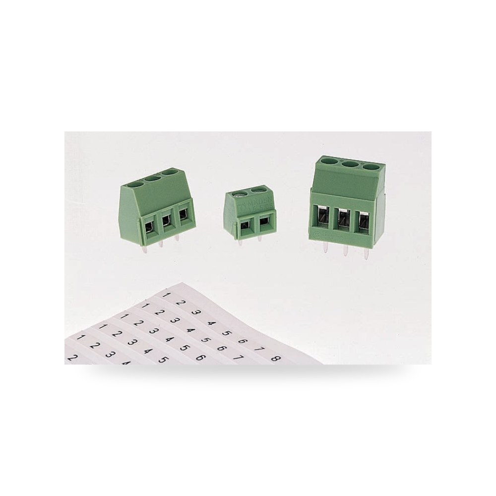روزتة وبلوك أطراف بوردات PCB 8 خط طراز V RS ريمكو للتوريدات الصناعية (Reemco Industrial)