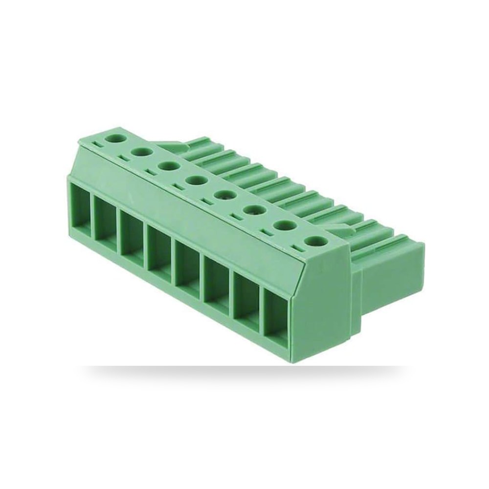 روزتة وبلوك أطراف بوردات PCB 8 خط خطوة 7.62 ريمكو للتوريدات الصناعية (Reemco Industrial)