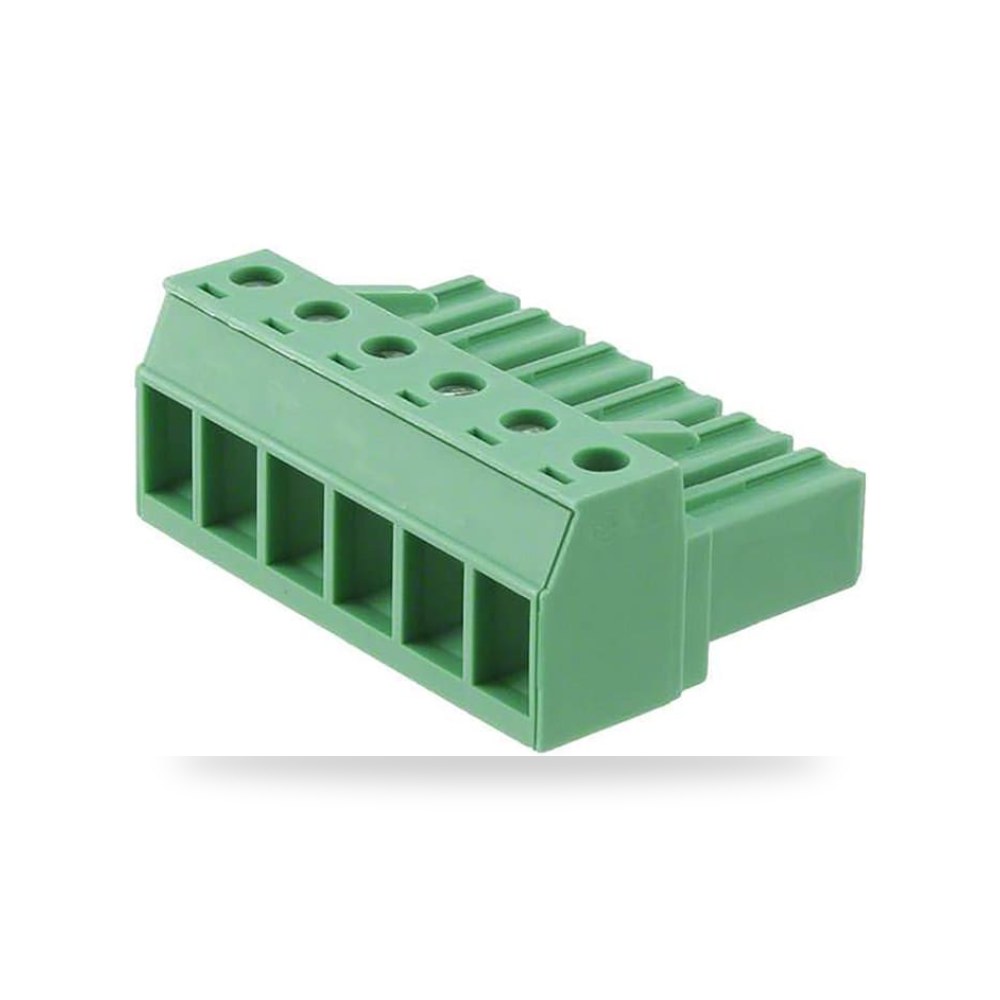 روزتة وبلوك أطراف بوردات PCB 6 خط خطوة 7.62 ريمكو للتوريدات الصناعية (Reemco Industrial)