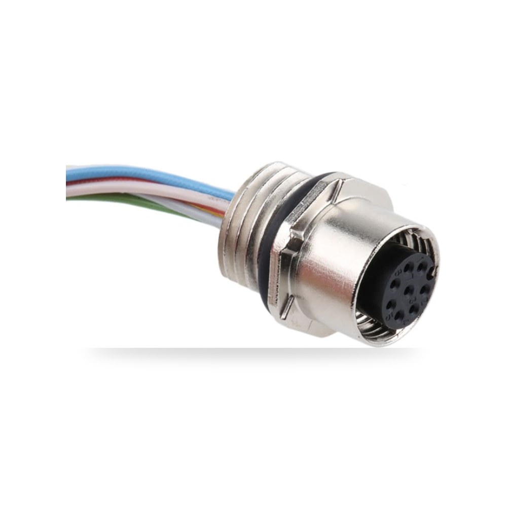 كابل توصيل حساسات ومشغلات M12 8 أطراف طراز G ريمكو للتوريدات الصناعية (Reemco Industrial)