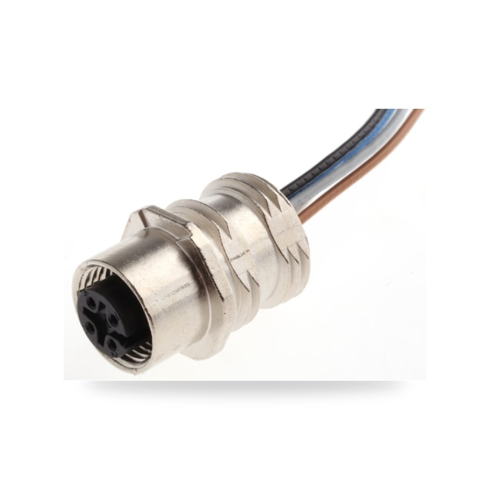 كابل توصيل حساسات ومشغلات M12 5 طراز S صناعي ريمكو للتوريدات الصناعية (Reemco Industrial)
