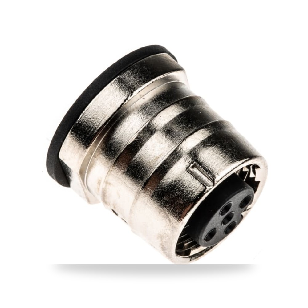 موصل دائري صناعي معتمد M12 5 أطراف لوحات طراز ريمكو للتوريدات الصناعية (Reemco Industrial)