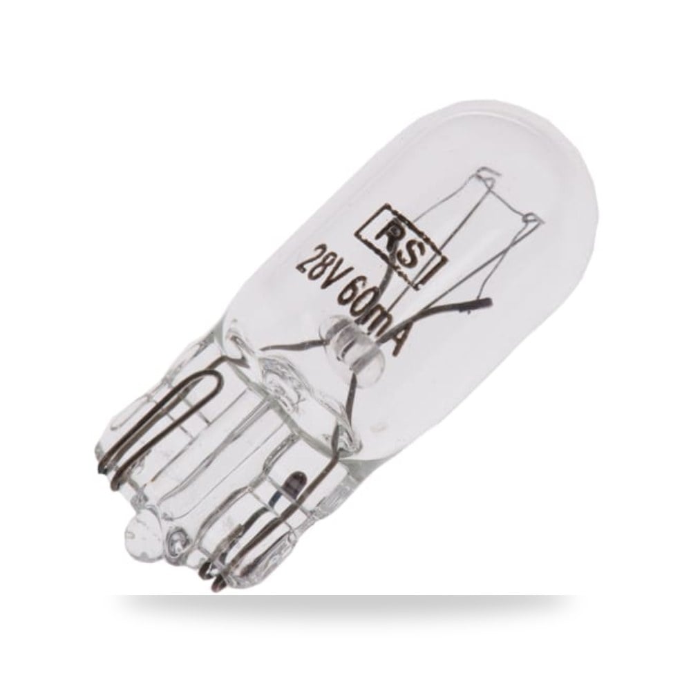 لمبة بيان وإشارة لوحات 28V شفاف مواصفات ريمكو للتوريدات الصناعية (Reemco Industrial)
