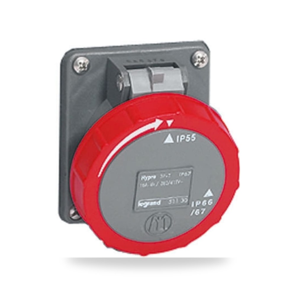 موصل قدرة كهربائي صناعي Legrand 32A 480V ريمكو للتوريدات الصناعية (Reemco Industrial) موديل 0