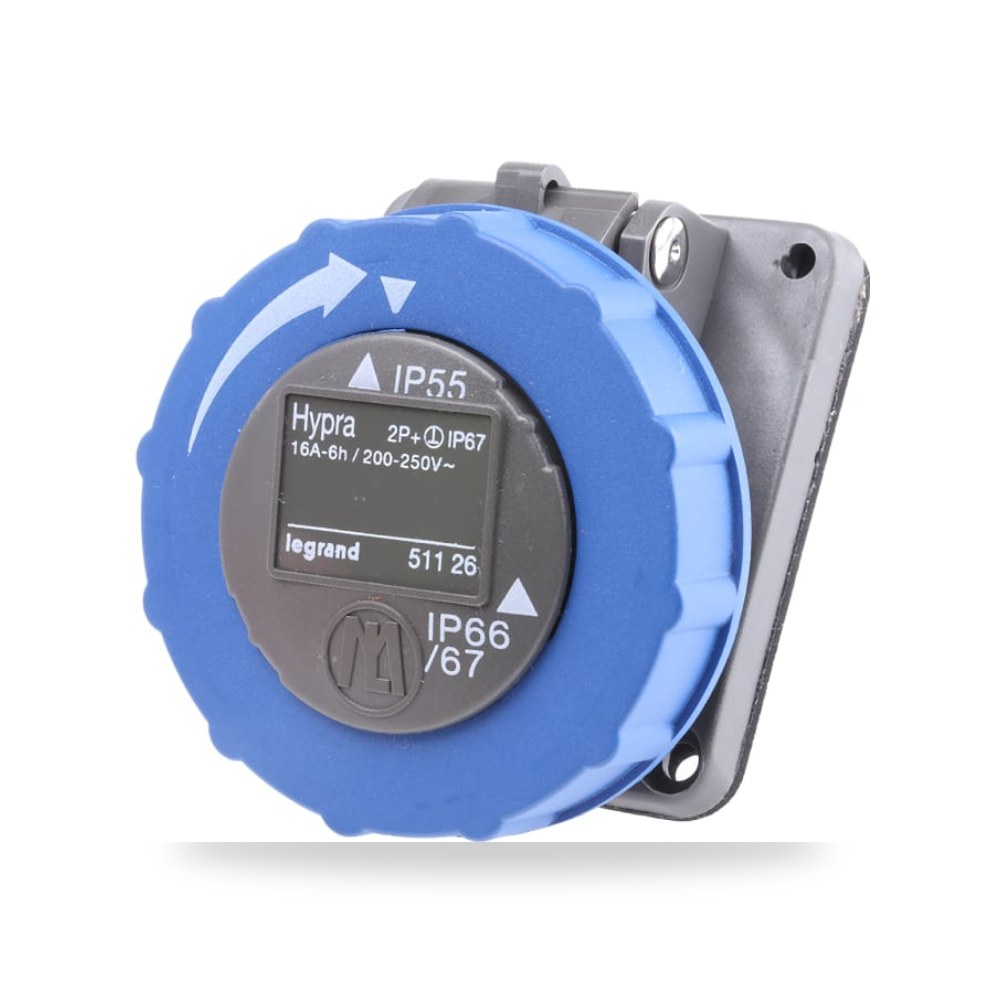 موصل قدرة كهربائي صناعي Legrand 16A 250V فئة ريمكو للتوريدات الصناعية (Reemco Industrial)